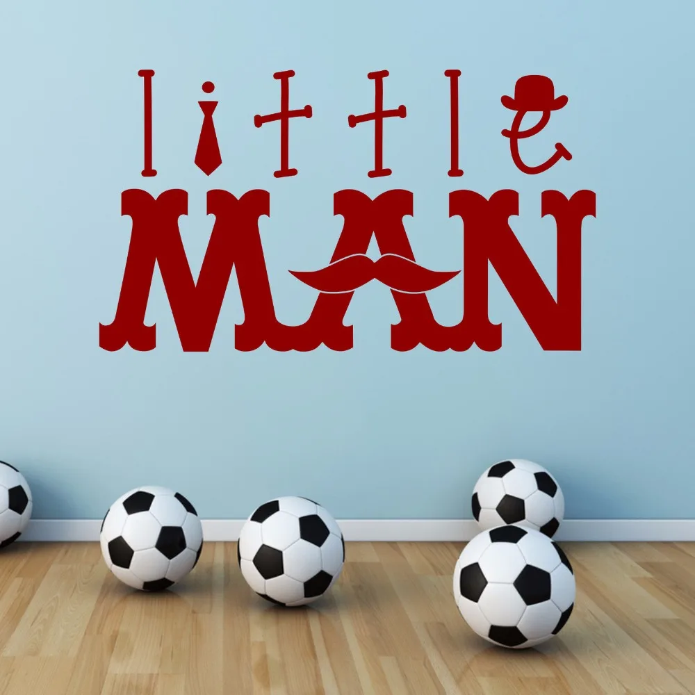Little Man и слова усы бейсболка хипстера галстуком бабочкой Гостиная Спальня дома