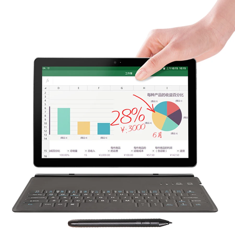 Планшетный ПК VOYO i8 Max 4G 10,1 дюйма IPS 1920 * 1200 MTK X20 Deca Core MT6797 ОЗУ 64 ГБ ROM Android 7.1 LTE WCDMA GSM Dual-SIM BT GPS вкл.