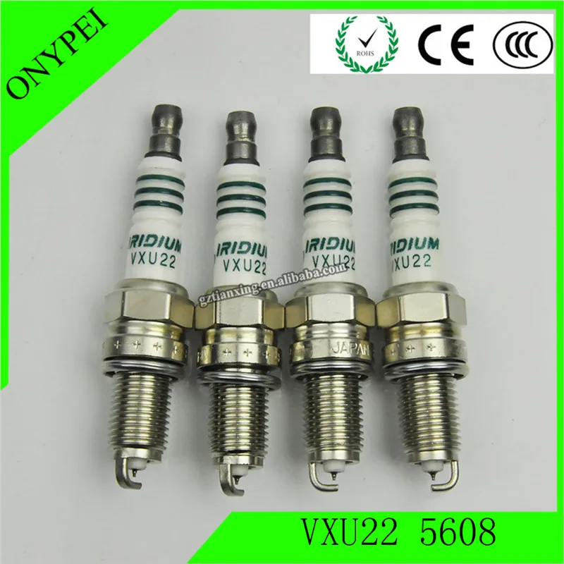 4 шт. VXU22 5608 Иридий платина свечи зажигания для A3 Q3 TT Junjie Cross FRV FSV Beidouxing1.0/1 2 Polo Golf7