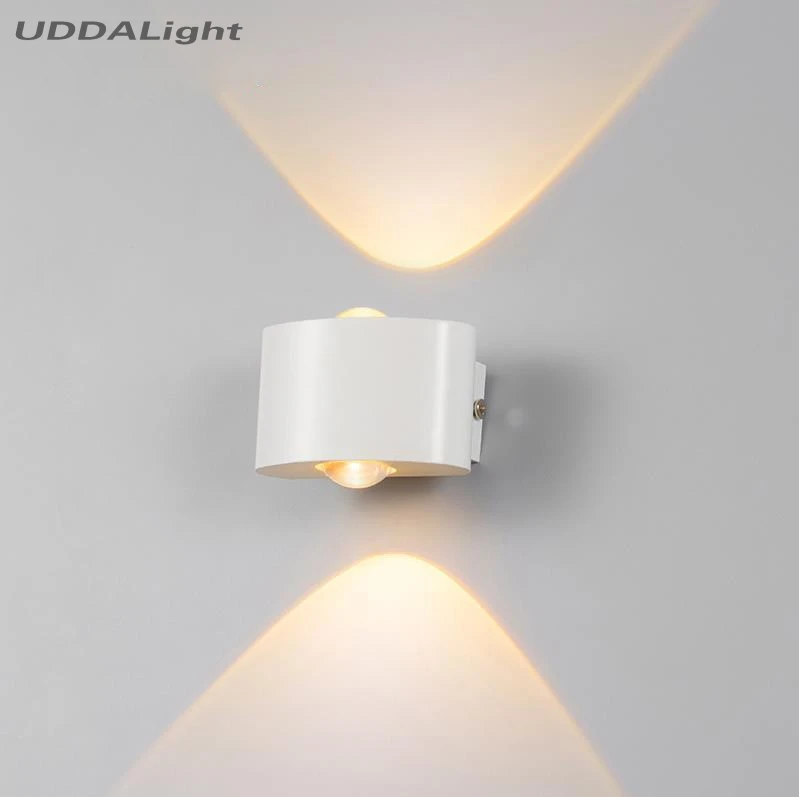 Настенный светильник led 6W 4w 3w для спальни s черный/белый водонепроницаемый