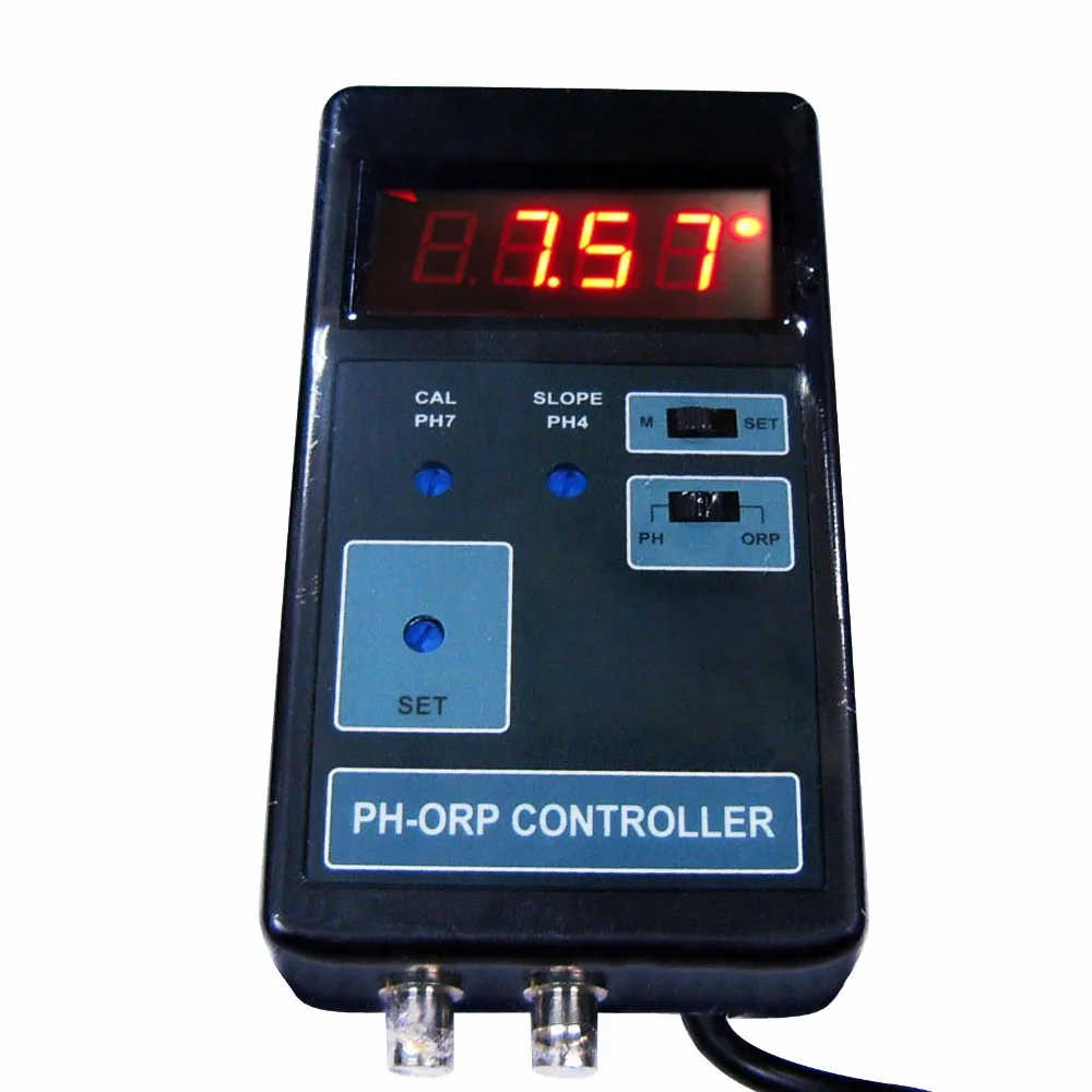 Цифровой 2 в 1 pH ORP мВ CO2 контроллер метр для аквариума 0 00 ~ 14.00PH диапазон +