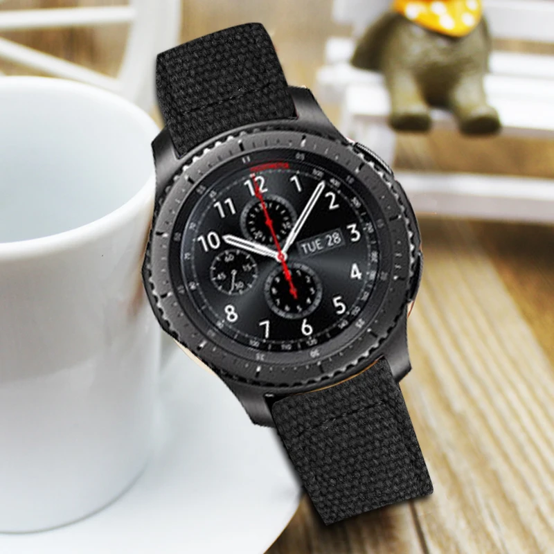 20mm 22mm Fashion Canvas Strap For Samsung Gear S3 S2 Sport Watch Band Huawei 2 Nylon Watchband Huami Amazfit 1 | Наручные часы