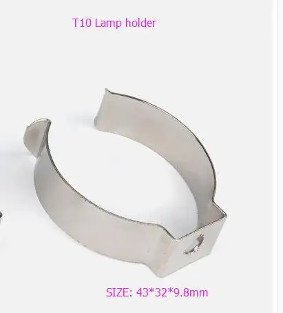 Производитель пружин стальной никелевый держатель флуоресцентной лампы T10