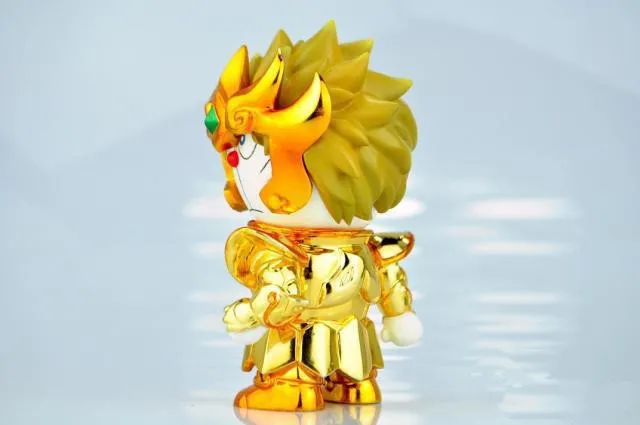 Huong аниме Рисунок 10 см милый DoraCat Doraemon Cos Saint Seiya Leo ПВХ фигурка Коллекционная модель