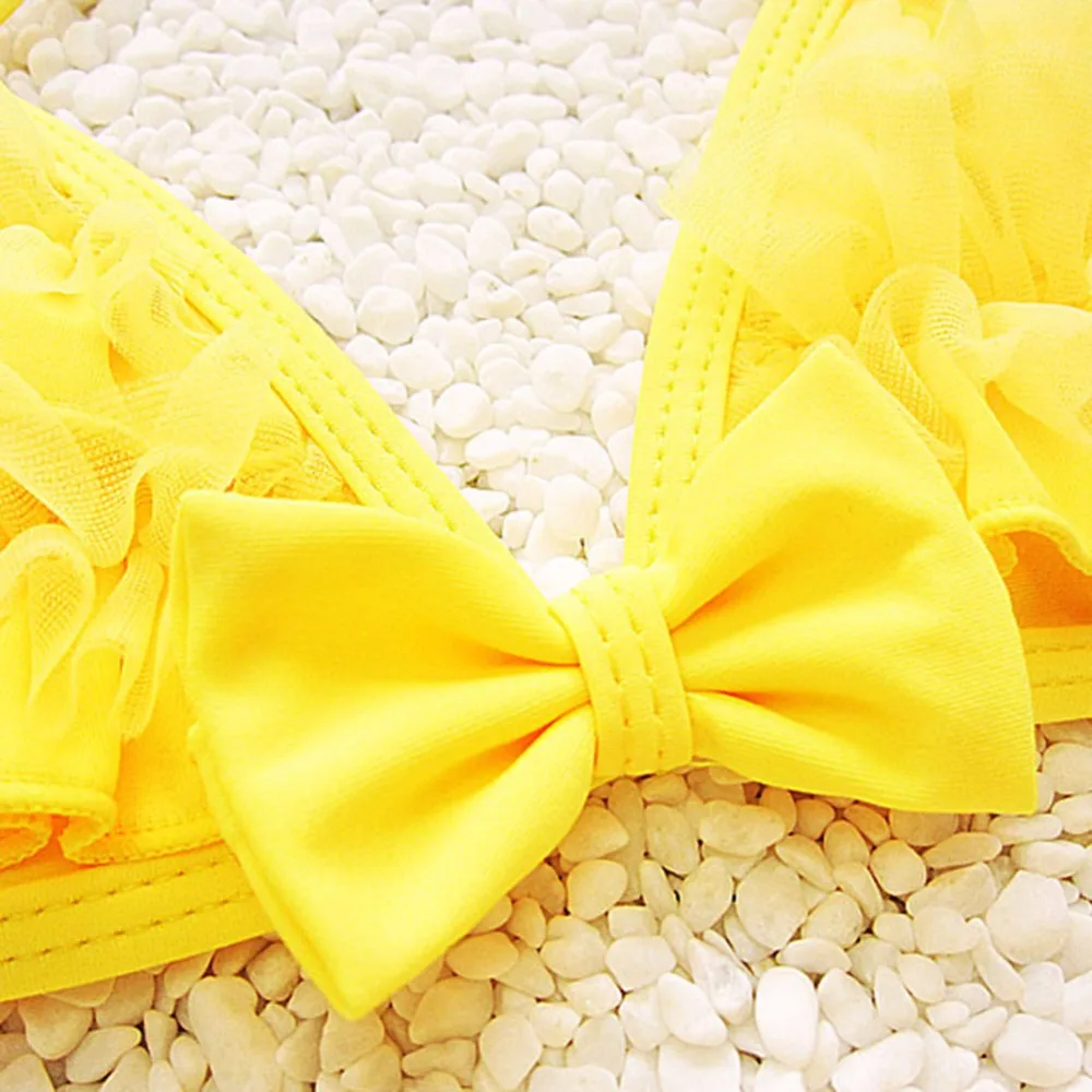 Janedream Girl Swimsuit Swimming Suit For Kids Bikinis 3 PCS Hat Bra and Shorts Clothes Children #273877 | Мать и ребенок