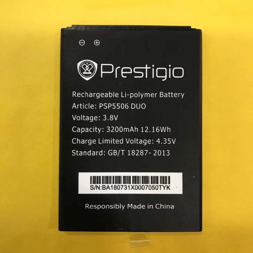 10 шт. аккумулятор MLLSE 3200 мач для Prestigio Grace Q5 PSP 5506DUO 5506 DUO мобильный