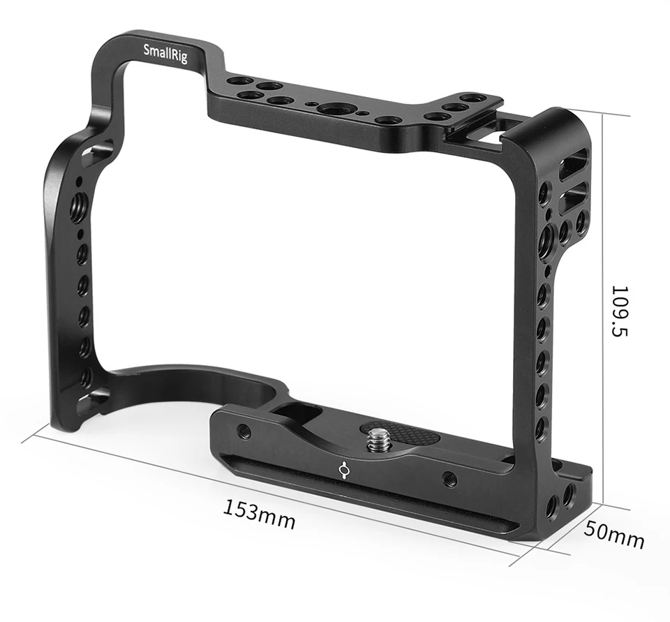 Клетка для камеры SmallRig для Canon EOS R с креплением для холодного башмака с резьбой для микрофона Magic Arm 2251