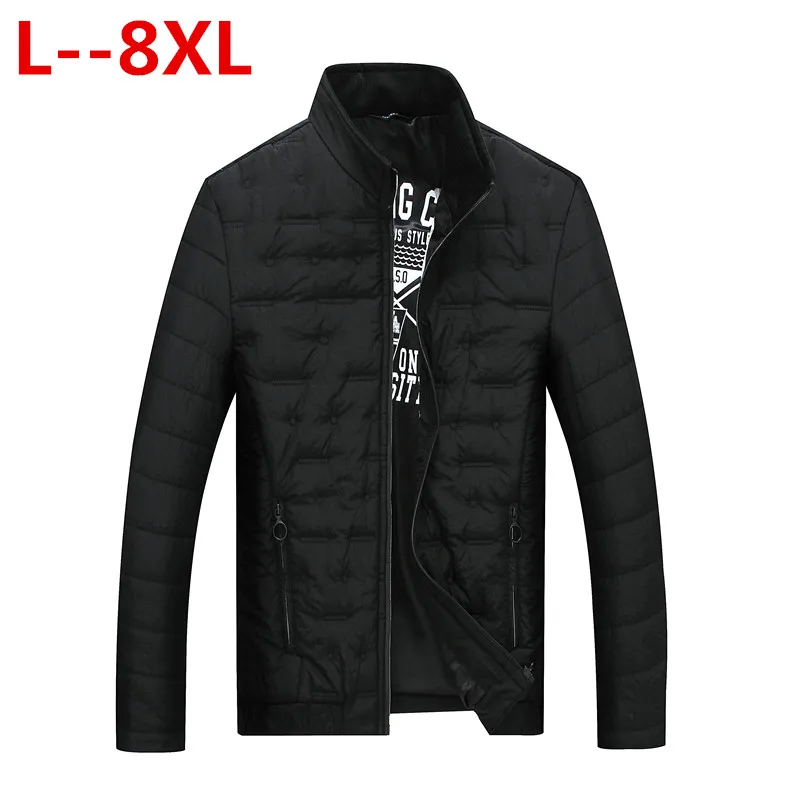 plus 10XL 8XL 6XL 5XL 2018 Hot Selling Men's Fashion Casual Winter Outwear Coat Comfortable Jacket 3 Colors Plus Size Wholesale | Мужская