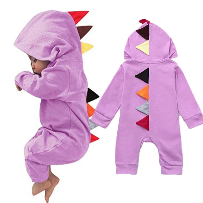 309261 purple Новинка; сезон весна-осень; детские комбинезоны с милым мультяшным кроликом; Джемперы для маленьких девочек и мальчиков; одежда для малышей - Цвет: 309261 purple