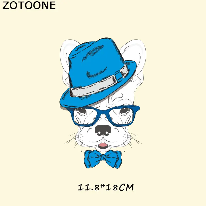Нашивки ZOTOONE с милыми животными нашивки для глажки одежды теплопередающие