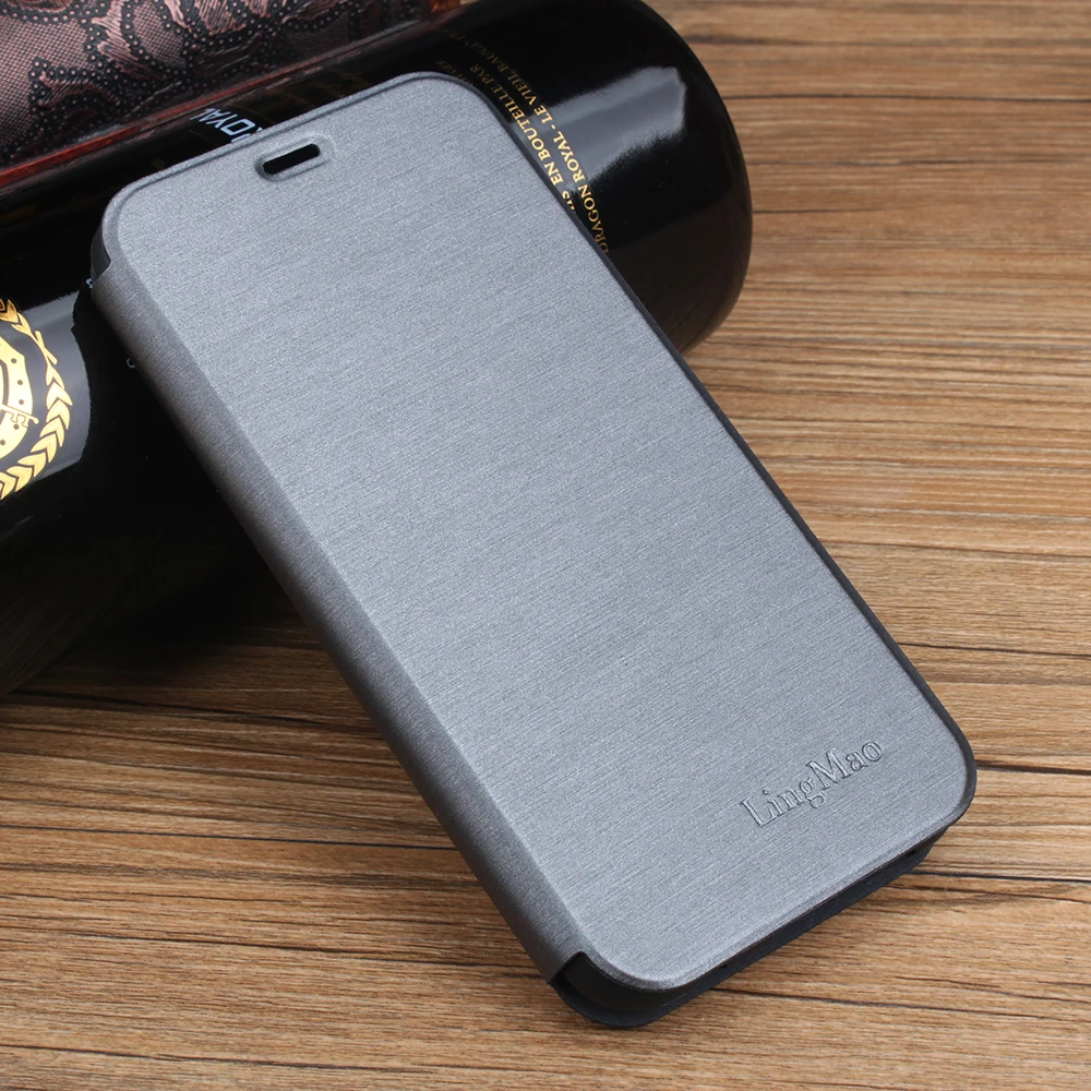 Роскошный кожаный чехол книжка с бумажником из искусственной кожи для honor 6C 6A Не