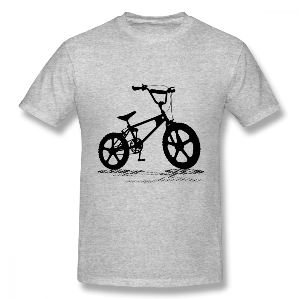 Хипстер мальчик BMX Homme футболка Новое поступление 3D принт круглый воротник для мужчин футболка велосипед мотокросса - Цвет: gray