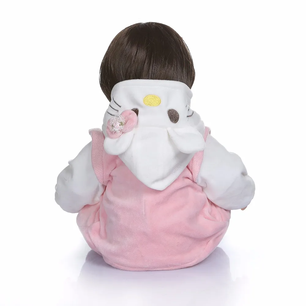 Младенец получивший новую жизнь девочка Bebe, Живой куклы 2" 52 см силиконовые виниловые reborn Детские куклы игрушки для детей подарок на день рождения bebes reborn