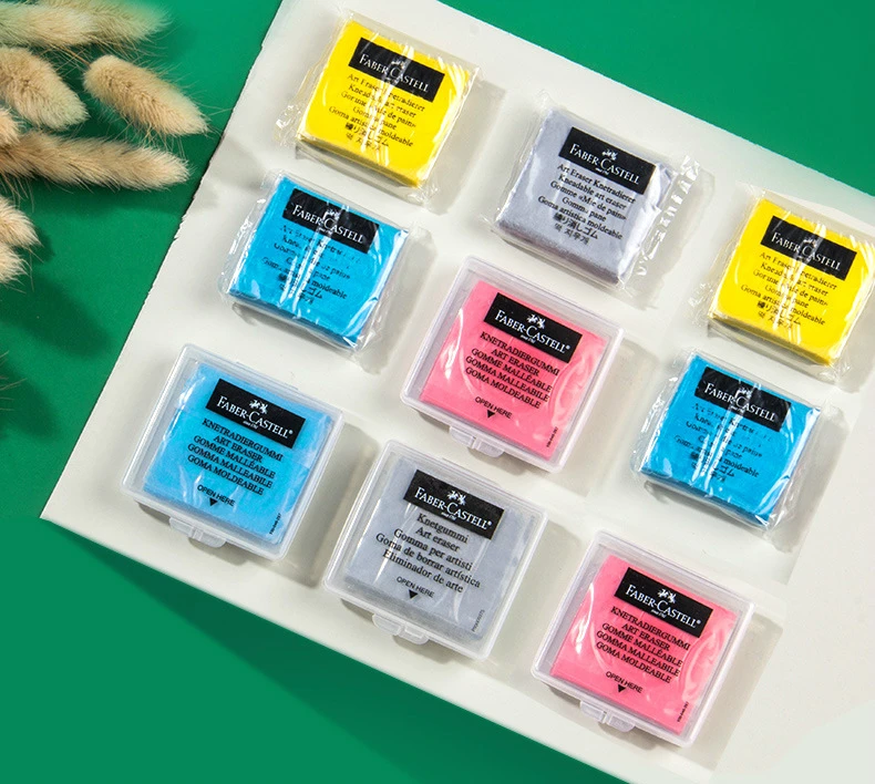 Faber Castell пластичный резиновый мягкий ластик Профессиональный Дизайн Рисование эскиз изюминка разминаемый ластик художественные канцелярские принадлежности