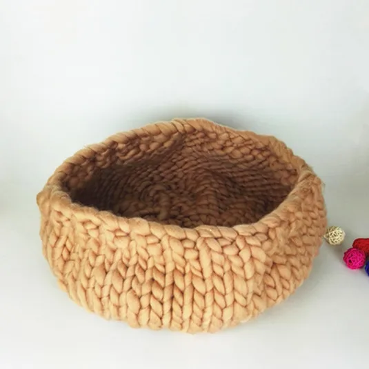 Новинка лучший кокон массивное вязаное гнездо опора для фотографии плетеная