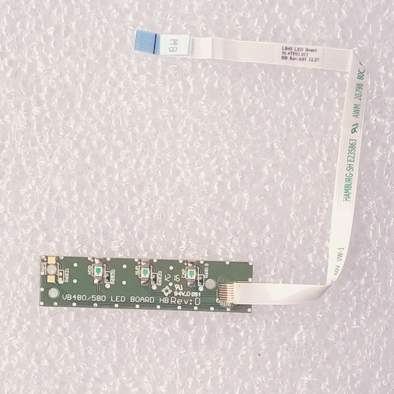 

New Original LB48 LED Board W/Cable For Lenovo B480 B485 B490 M490 M495 V480C B4400 Series ,FRU 90000223