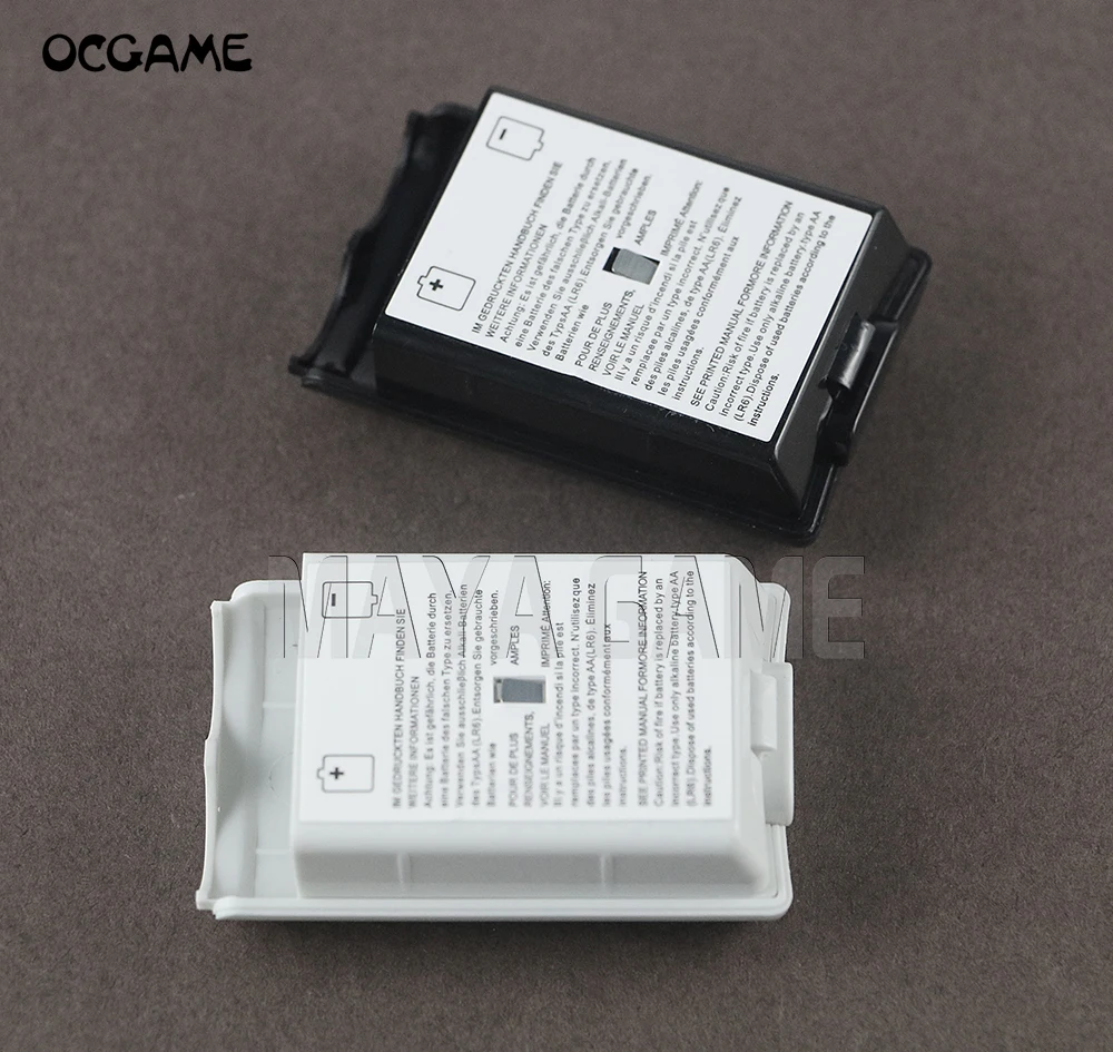 OCGAME 300 шт./лот черно белый корпус батарейки AA задняя крышка Держатель Запчасти для