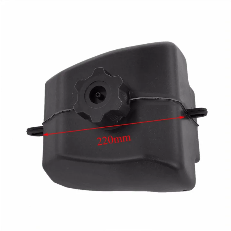TDPRO 220 мм 1.8L Новый мотоциклетный пластиковый бензиновый топливный бак для 50cc 90cc