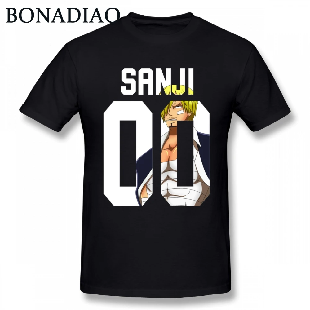 Крутая Мужская Футболка One Pice Chef Sanji хлопковая футболка популярная Harajuku с