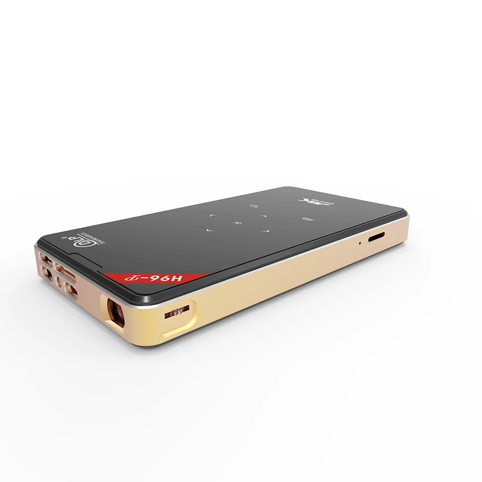 Портативный проектор Φ Amlogic S905 Android 5 1 OS TV Box 4 * ARM Гб + 8 ГБ/2 ГБ 16 DLP 0 3 дюймов DMD