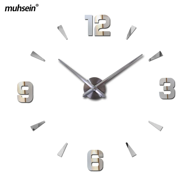 2020 большие часы Новые тихие настенные классический стиль украшение дома