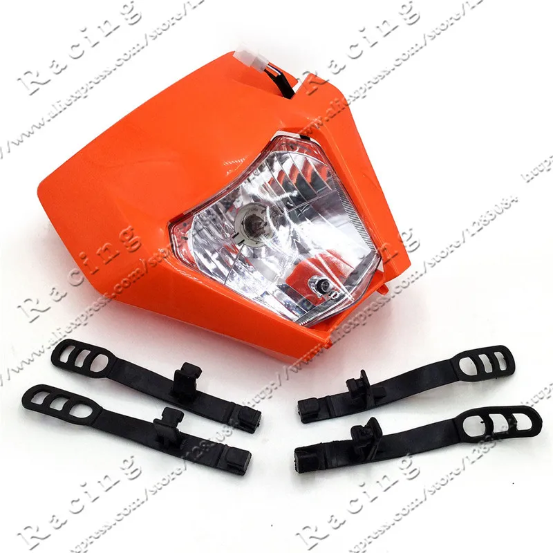 Фара для мотоцикла 2017 KTM SX EXC XCF SXF SMR Enduro Dirt Bike Motocross Supermoto H4 Лампа внутри|headlamps for