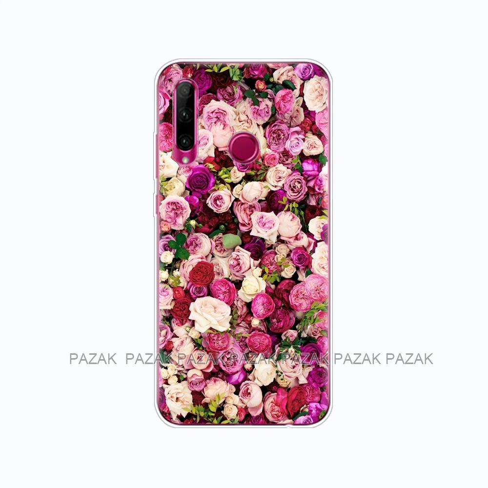 61373 Чехол для Honor 10i, HRY-LX1T, силиконовая задняя крышка из ТПУ для Huawei Honor 10i Honor10i 10 i, 6,21 дюймов, чехол-бампер - Цвет: 61373