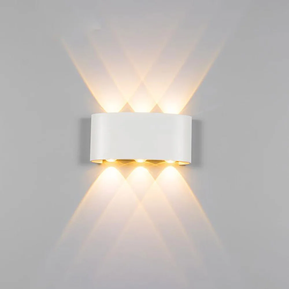 2W 4W 6W 8W Outdoor Lights COB LED Porch Lamp Dual Head post light Waterproof Indoor Aluminum Wall | Лампы и освещение