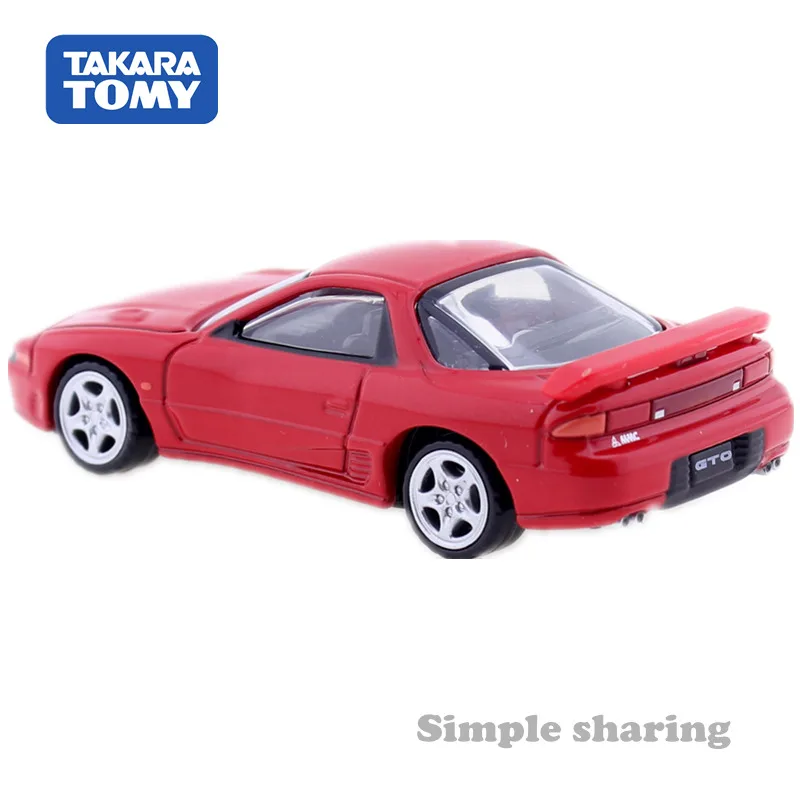 Takara Tomy Tomica Premium 18 Mitsubishi GTO Твин турбо 1: 63 Миниатюрный литой автомобиль игрушка поп модель родстера комплект с подвеской