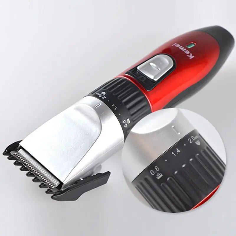 Kemei KM-730 зарядка сухая двойного назначения машинки для стрижки волос