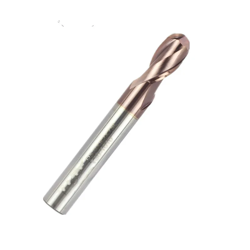 HRC50 Ball Nose 4 Flute 6 8 10 12mm Alloy Carbide Milling Tungsten Steel Cutter End Mill | Инструменты