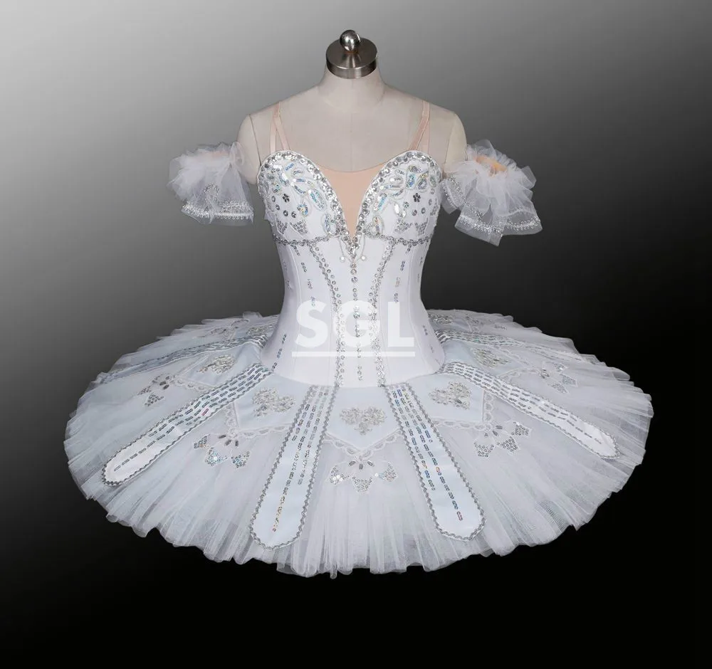 Белые балетные юбки пачки для взрослых классические выступлений танцевальные костюмы балетная одежда