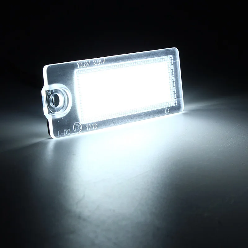 2 шт. автомобиль 18 светодиодный номерной знак светильник лампа для Volvo S80 1999 2006 V70