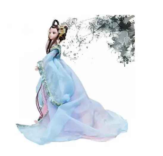 29 см кукольные куклы для девочек Китайская традиционная кукла игрушки детские