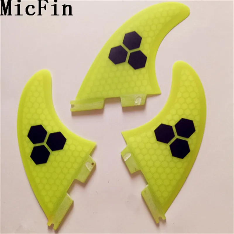 Micfin FCS 2 Стекловолоконные соты среднего размера s ласты для серфинга pranchas de surf quilhas FCS II плавники для серфинга