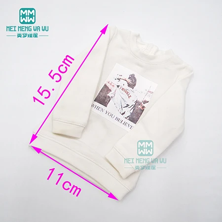 JPy4--008--A BJD Аксессуары Одежда куклы для 1/4 BJD MSD куклы модные толстовки, куртки, шорты - Цвет: JPy4--008--A