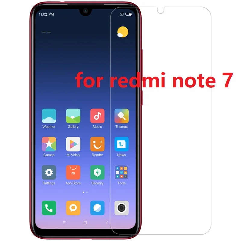 Защитная пленка для экрана для xiaomi redmi note 8/Note 7/Note 6 NILLKIN Amazing H+ Pro защитная пленка из закаленного стекла для redmi note 8