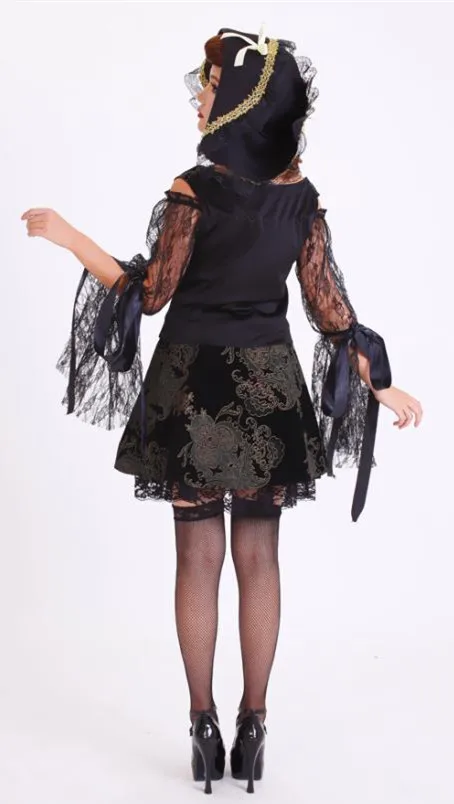 Женский сексуальный костюм ведьмы из мультфильма Маленький пират костюмы для