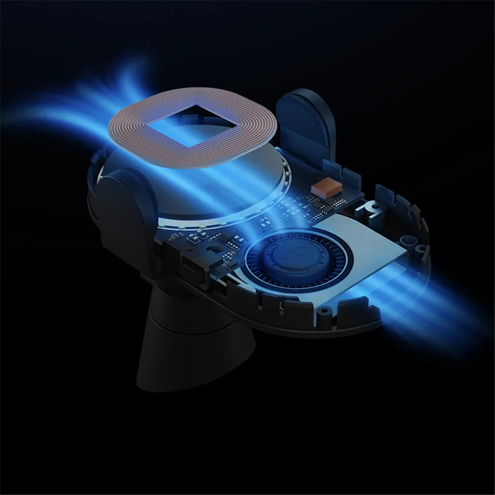 xiaomi mi 20w max qi wireless car charger electric auto pinch 2 5d glass ring lit for mi 9 mix 2s 3 for iphone 13 12 pro max free global shipping