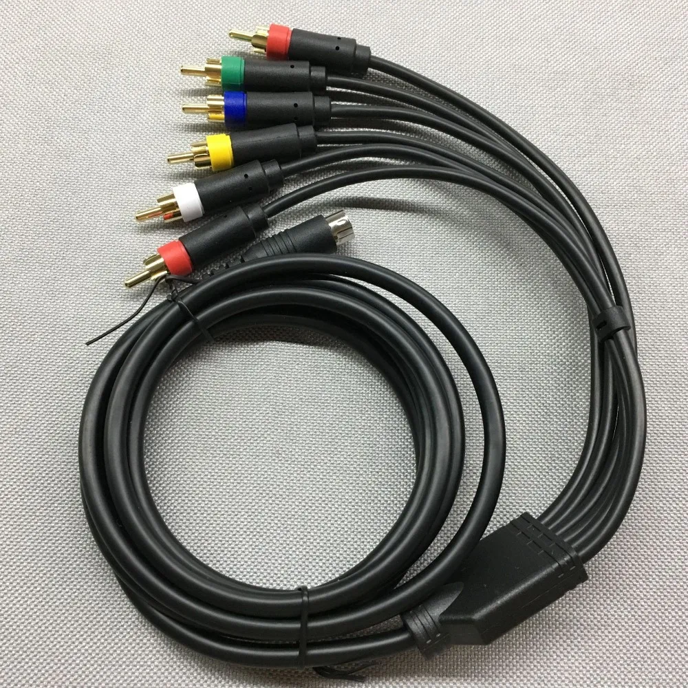 FZQWEG 2 шт. для Sega Saturn RGB/RGBS RCA кабель sony PVM BVM NEC XM UPSCALER BNC не компонент