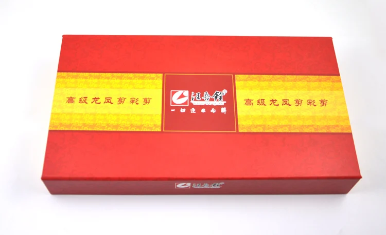 Церемониальный открытие ленты ножницы для резки Делюкс Дракон шаблон резные