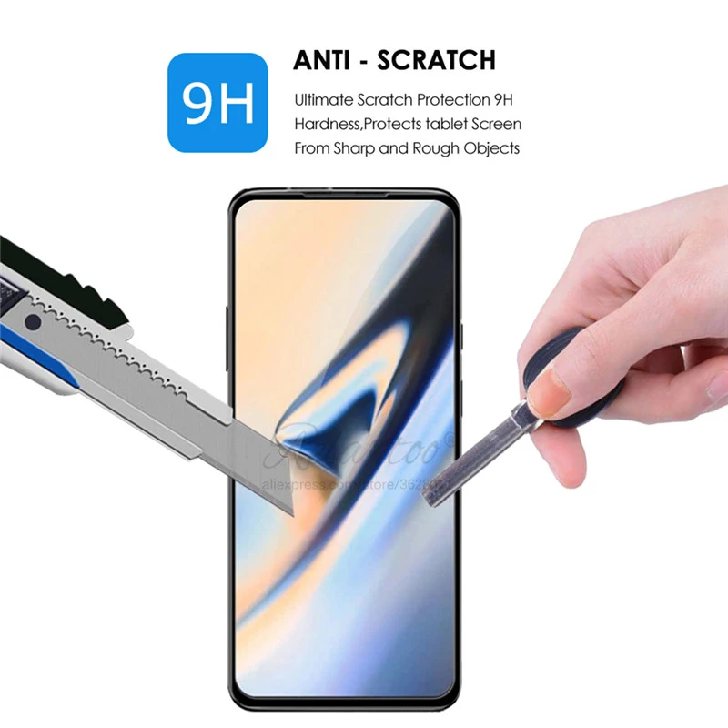 Изогнутое закаленное 3d-стекло для OnePlus 7 pro One Plus Защитное стекло экрана 7pro пленка
