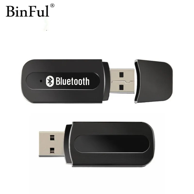 BinFul новейший USB беспроводной bluetooth адаптер музыкальный стереоприемник AMP Dongle