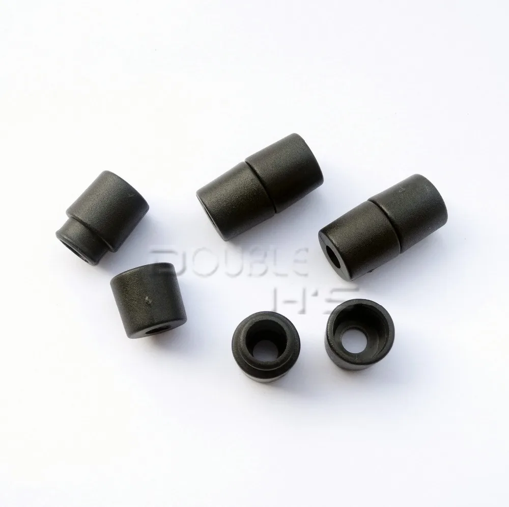 500 шт./лот черный пластиковый ремень безопасности поломки поп коннекторы для