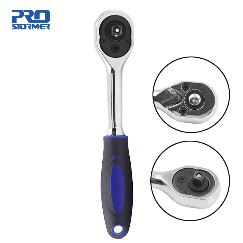 PROSTORMER 1/4 &quotдинамометрический ключ для сокета 72teeth CR V Quick Release с квадратным носком