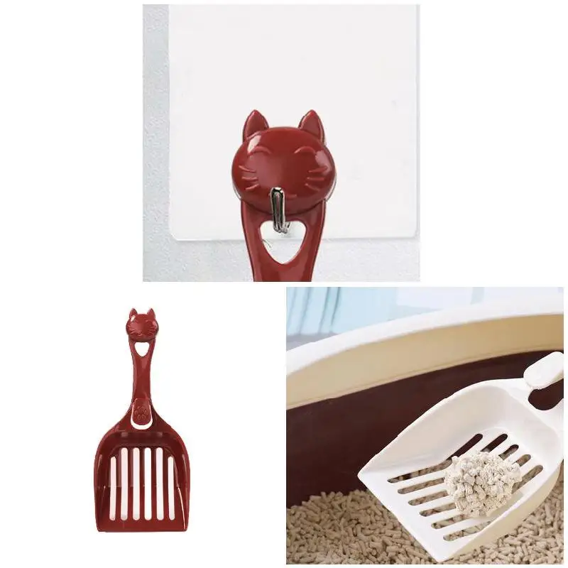 1 Pcs Pet Cat Litter Shovel Scoop Sand Poop Waste Scooper Durable Cleaning Tool WXV Sale | Дом и сад
