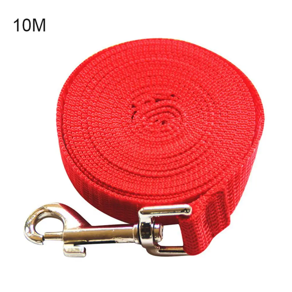 Red 3M/5 м/8 м/10 м/15 м/20 м ошейники для больших собак полипропиленовая веревка, длинный поводок для домашних животных, Выдвижной Поводок для обучения домашних животных - Цвет: Red