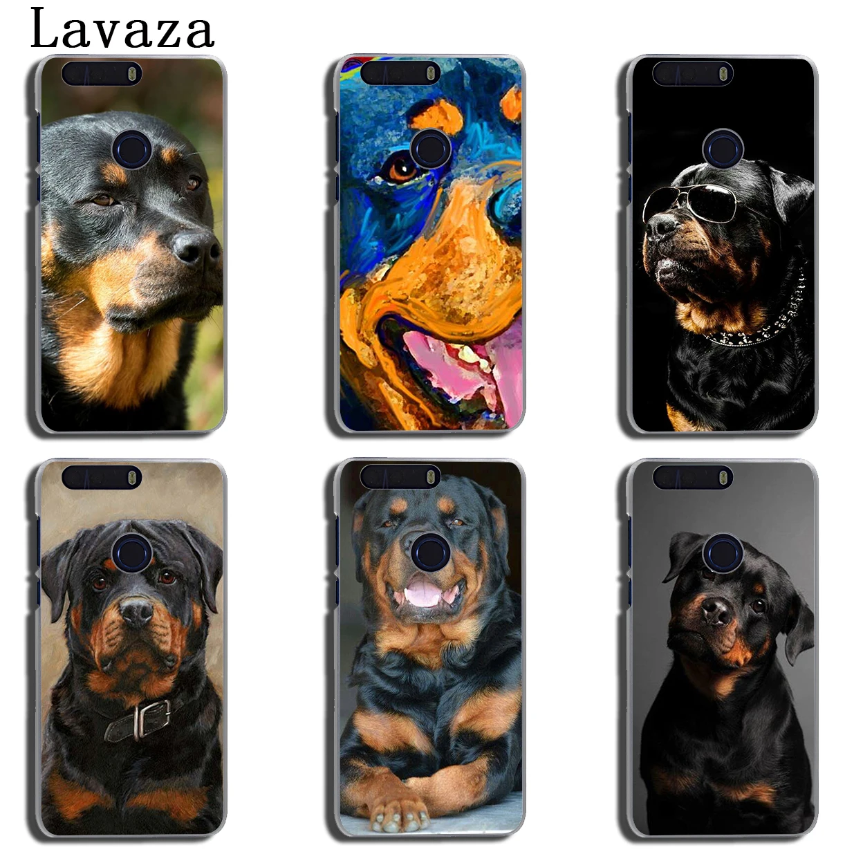 Lavaza с изображением собаки ротвейлера милый чехол для телефона huawei Y9 Y7 Y6 Prime 2019 2018