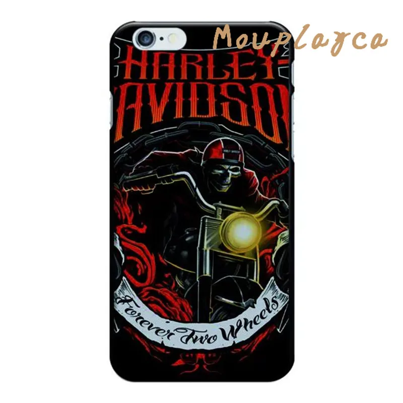 Mouplayca для iphone 5 5s SE 6 6s 7 plus телефон случаях Мягкие TPU силиконовая Прохладный Harley