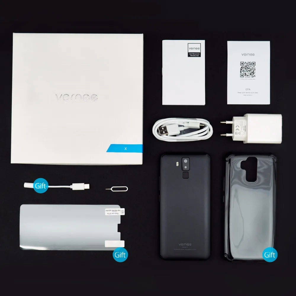 Vernee X 5 99 &quot18:9 дисплей распознавание лица 6 ГБ ОЗУ 128 Гб мобильный телефон MT6763